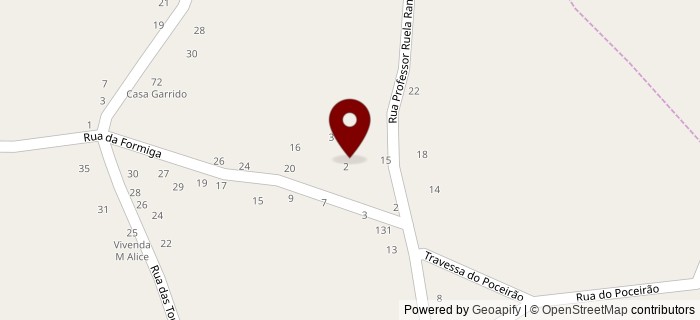 Beco da Formiga, Bunheiro