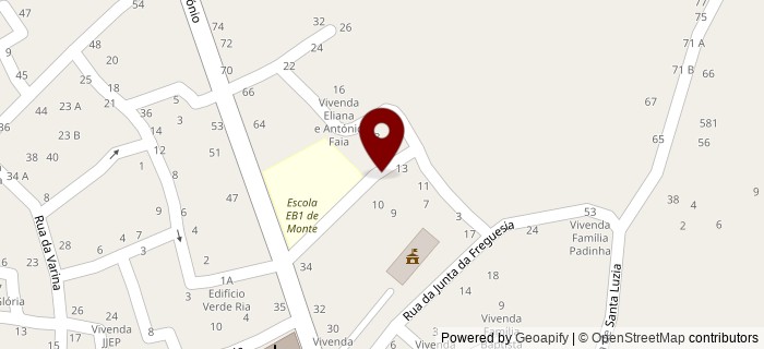 Rua Dom Francisco Maria da Silva, Monte