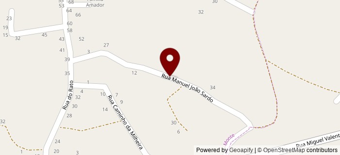 Rua Manuel Jo�o Sardo, Monte