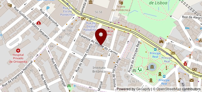 Travessa Monte do Carmo, Lisboa