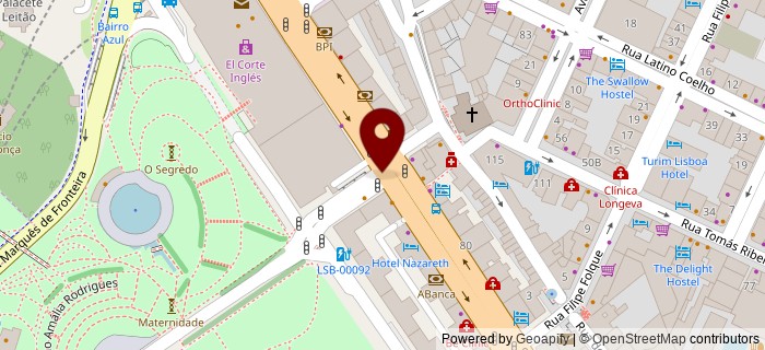 Avenida Ant�nio Augusto de Aguiar, Lisboa