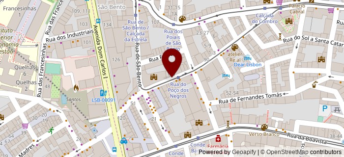 Rua do Po�o dos Negros, Lisboa