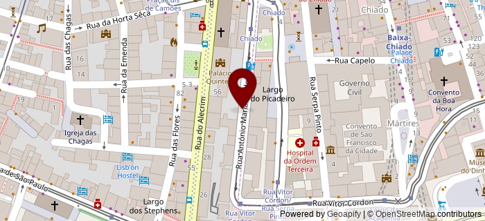 Rua Ant�nio Maria Cardoso, Lisboa