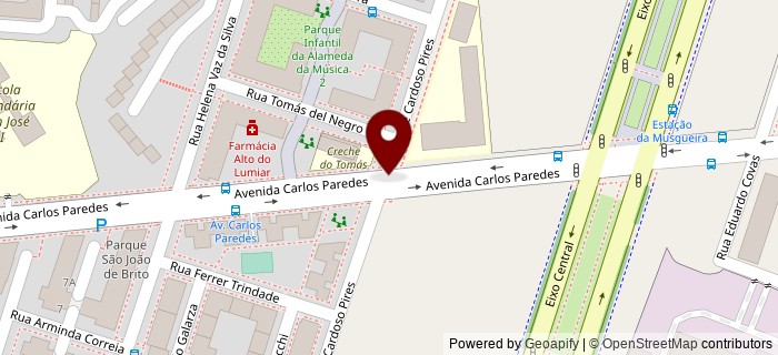 Avenida Carlos Paredes, Lisboa