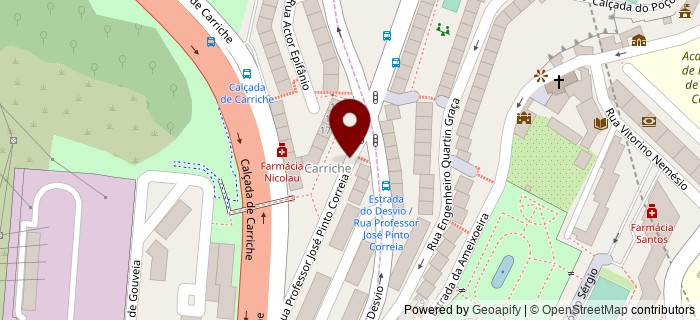 Rua Professor Jos� Pinto Correia, Lisboa