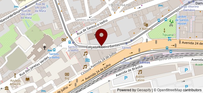 Cal�ada Ribeiro Santos, Lisboa