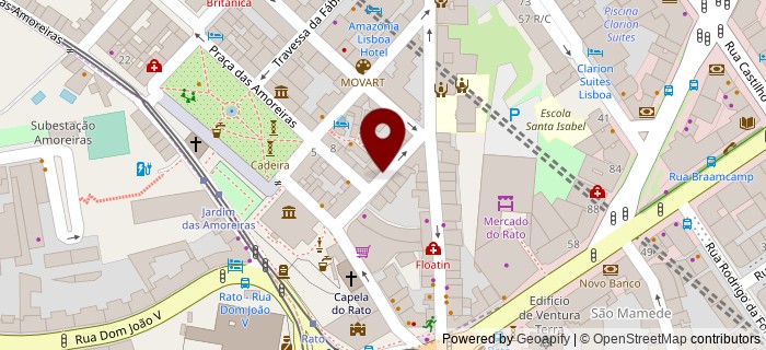 Rua S�o Francisco Sales, Lisboa