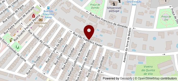 Rua S�o Francisco Xavier, Lisboa