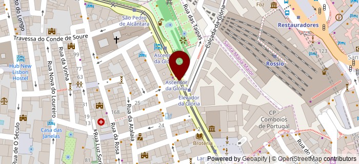 Rua S�o Pedro de Alc�ntara, Lisboa