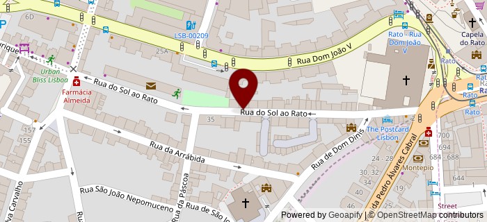 Rua do Sol ao Rato, Lisboa