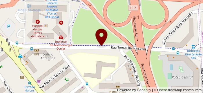 Rua Tom�s da Fonseca, Lisboa