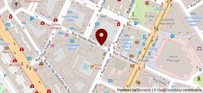 Rua Tom�s Ribeiro, Lisboa