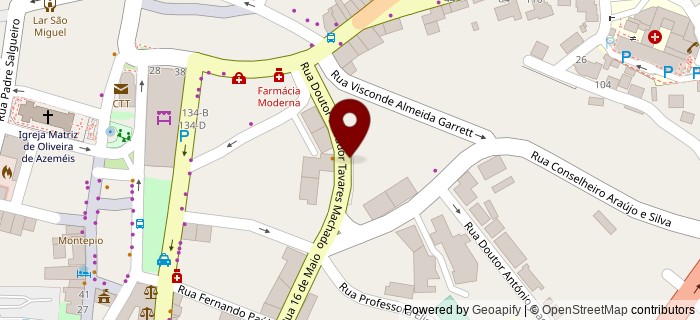 Rua Doutor Salvador Tavares Machado, Oliveira de Azem�is