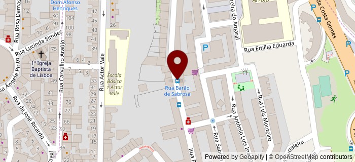 Rua Bar�o de Sabrosa, Lisboa