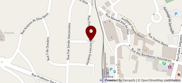 Rua Professor Tiago Ferreira Godinho, Oliveira de Azem�is