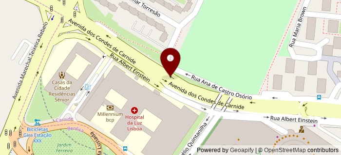 Avenida Condes de Carnide, Lisboa