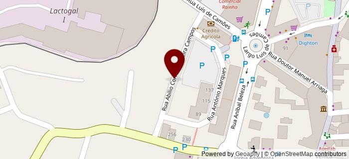 Rua Ab�lio Correia Oliveira Campos, Oliveira de Azem�is