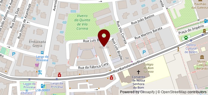 Rua Lu�s Braille, Lisboa