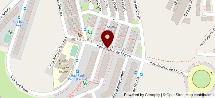 Rua Rog�rio de Moura, Lisboa