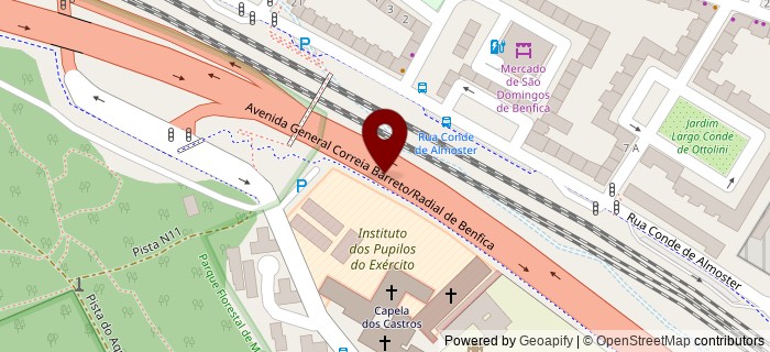 Avenida General Correia Barreto, Lisboa