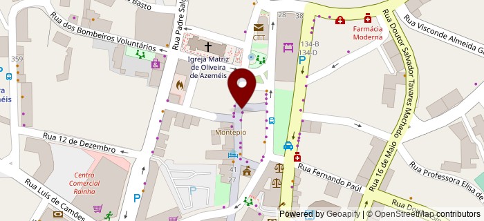 Rua Bento Carqueja, Oliveira de Azem�is