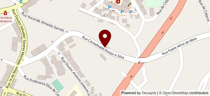 Rua Conselheiro Ara�jo e Silva, Oliveira de Azem�is