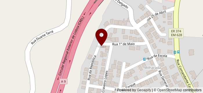 Rua 1� de Maio, Loures