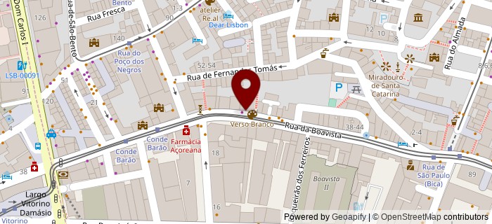 Rua da Boavista, Nadrupe