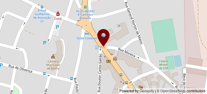 Avenida 25 de Abril, Mafra