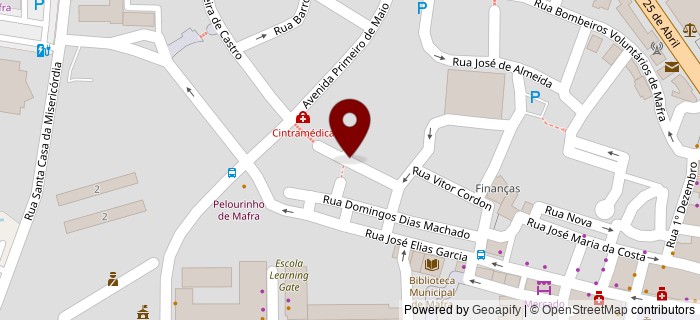 Rua Actriz Beatriz Costa, Mafra