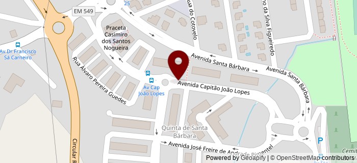 Avenida Capit�o Jo�o Lopes, Mafra