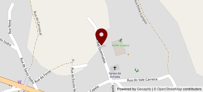 Rua das Queimadas, Achada