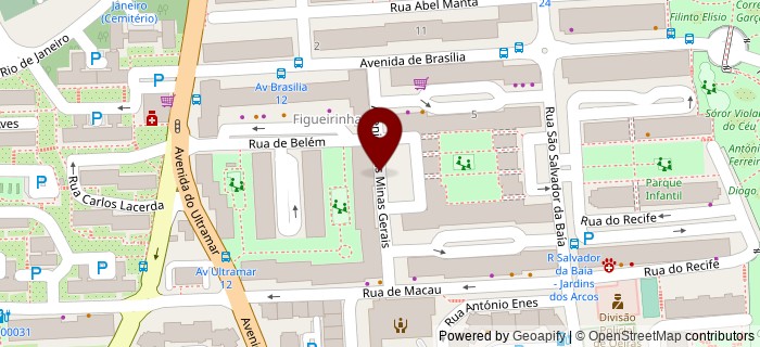 Avenida Minas Gerais, Oeiras