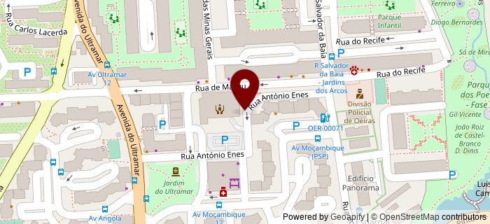 Rua Ant�nio Enes, Oeiras