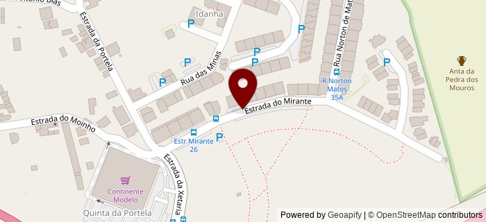 Estrada do Mirante, Idanha