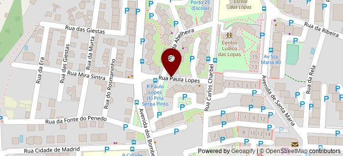 Rua Paula Lopes, Agualva-Cacm