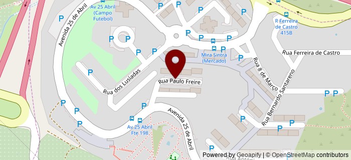 Rua Paulo Freire, Agualva-Cacm