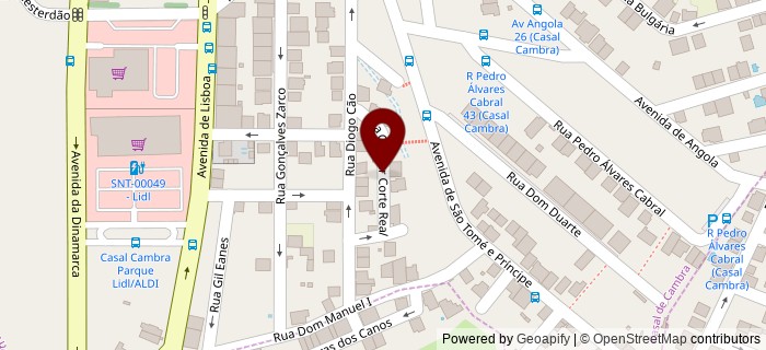 Rua Gaspar Corte Real, Casal de Cambra