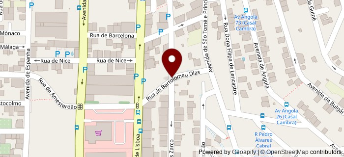 Rua Bartolomeu Dias, Casal de Cambra