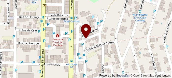 Rua Dom Pedro I, Casal de Cambra