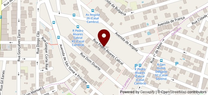 Rua Dom Pedro lvares Cabral, Casal de Cambra