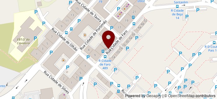 Rua Cidade de Faro, Algueir�o