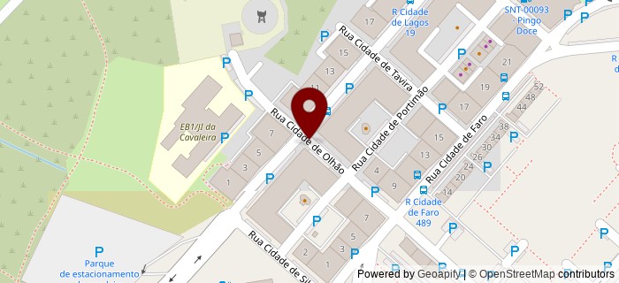 Rua Cidade de Olh�o, Algueir�o