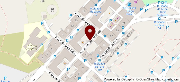 Rua Cidade de Portim�o, Algueir�o