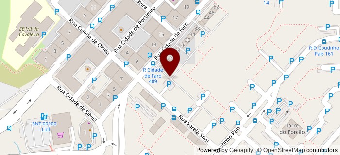 Rua Ant�nio Montez, Algueir�o