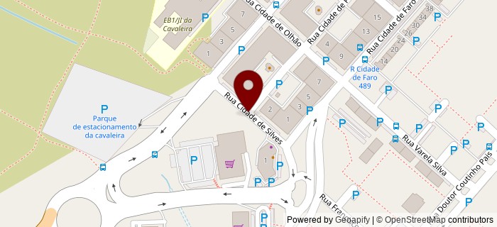 Rua Cidade de Silves, Algueir�o