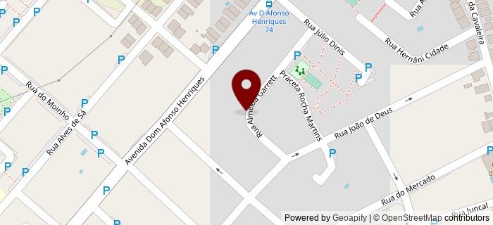 Rua Almeida Garrett, Algueir�o