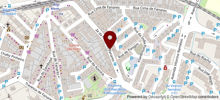 Travessa das Hortas, Algueir�o