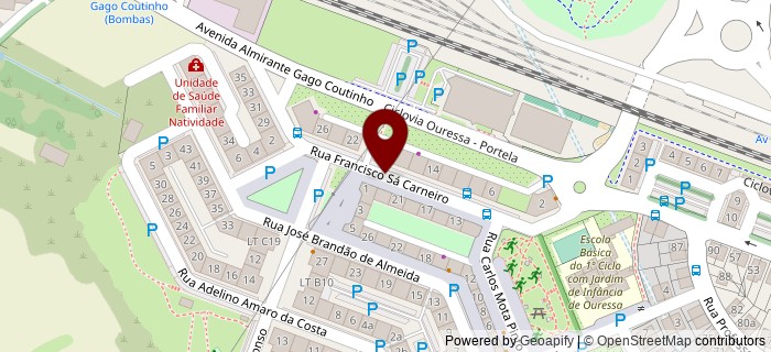 Rua Francisco Gra�a Francis, Algueir�o