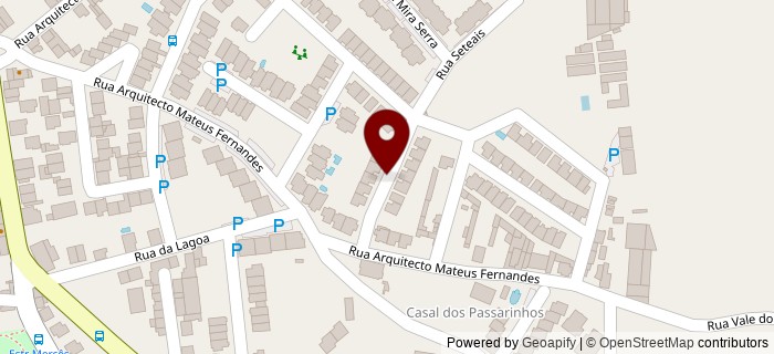 Rua Arquiteto Afonso �lvares, Algueir�o